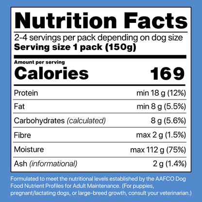 Cody™ Cooked Chicken Frozen Fresh Dog Food 150g